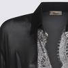 Blumarine Viscose Shirt - Black - Thumbnail 4