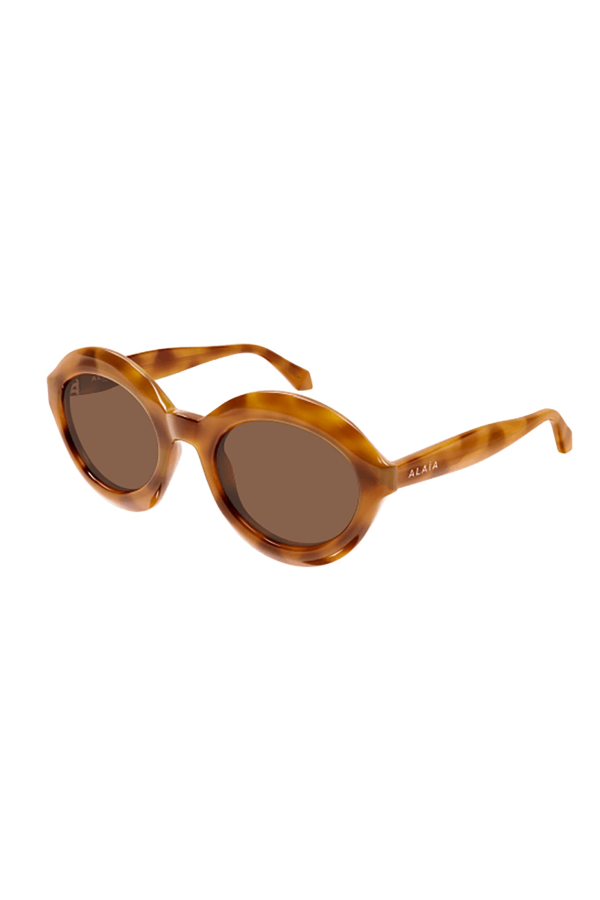 Alaia AA0088S Sunglasses - Havana Brown
