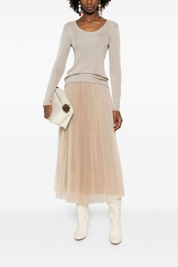 Fabiana Filippi Crewneck Sweater - Ivory