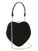Vivienne Westwood Belle Heart Frame Purse Handbag - Black - Thumbnail 2