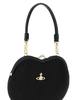 Vivienne Westwood Belle Heart Frame Purse Handbag - Black - Thumbnail 3