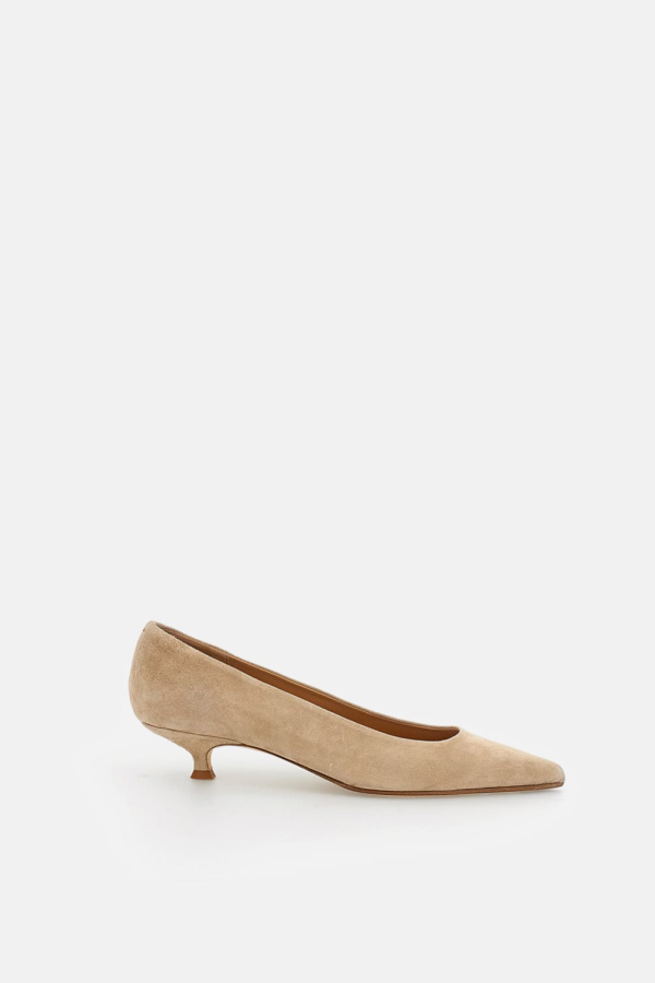 aeydē Cari Suede Pumps - Beige
