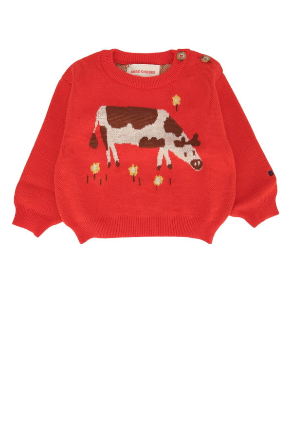 KIDS Bobo Choses Farm Adventure Jumper - Red