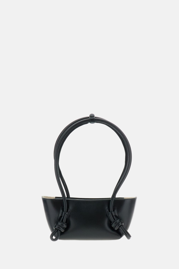 Hereu Fleca Nobuck Shoulder Bag - Black