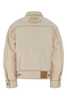 Ami Alexandre Mattiussi Sand Denim Jacket - White/Cream - Thumbnail 2