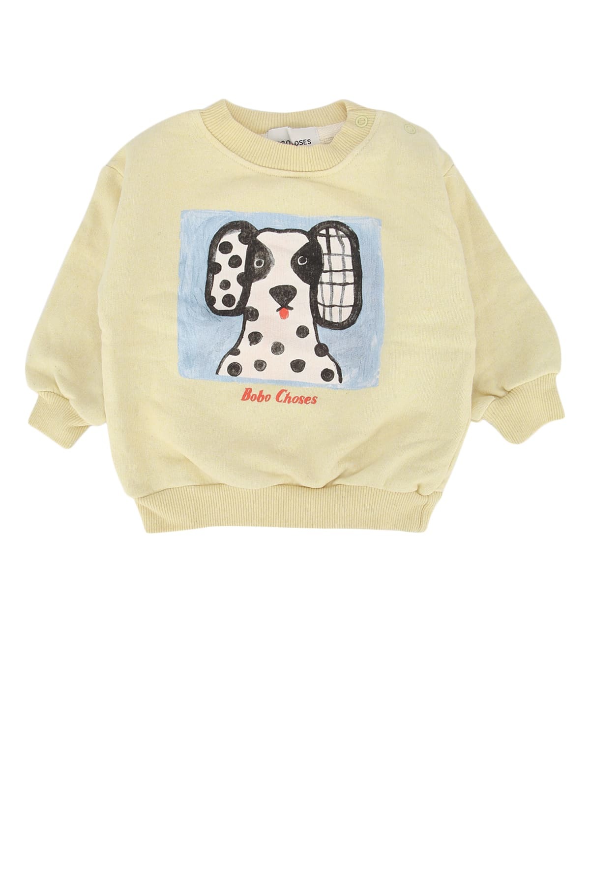 KIDS Bobo Choses Van Dog Sweatshirt - Yellow - Image 1 of 2