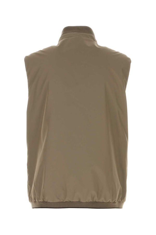 Moorer Mud Polyester Fioresi Reversible Jacket - Visone