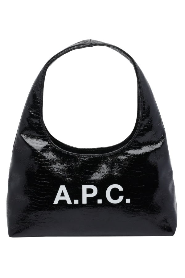 A.P.C. Baby Ninon Shoulder Bag - Black