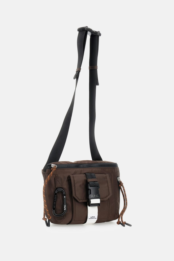 A.P.C. Banane Trek Crossbody Bag - Brown