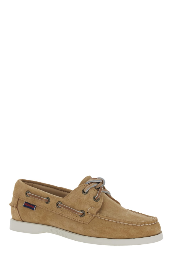 Sebago Portland Flesh Out Flat Shoes - Beige
