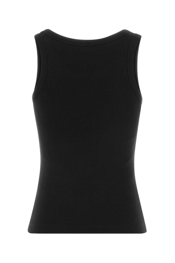 Kenzo Stretch Cotton Tank Top - Black