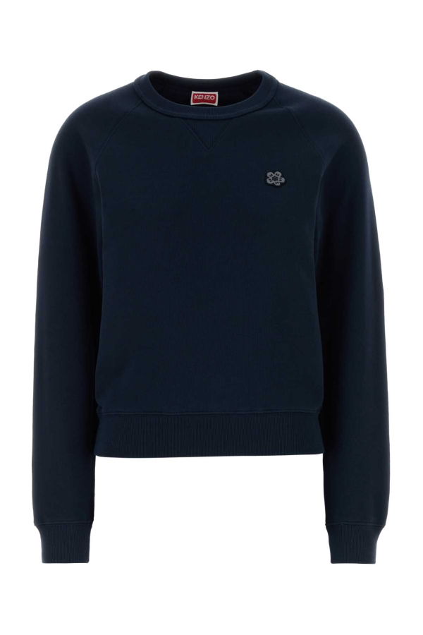 Kenzo Cotton Sweatshirt - Navy Blue