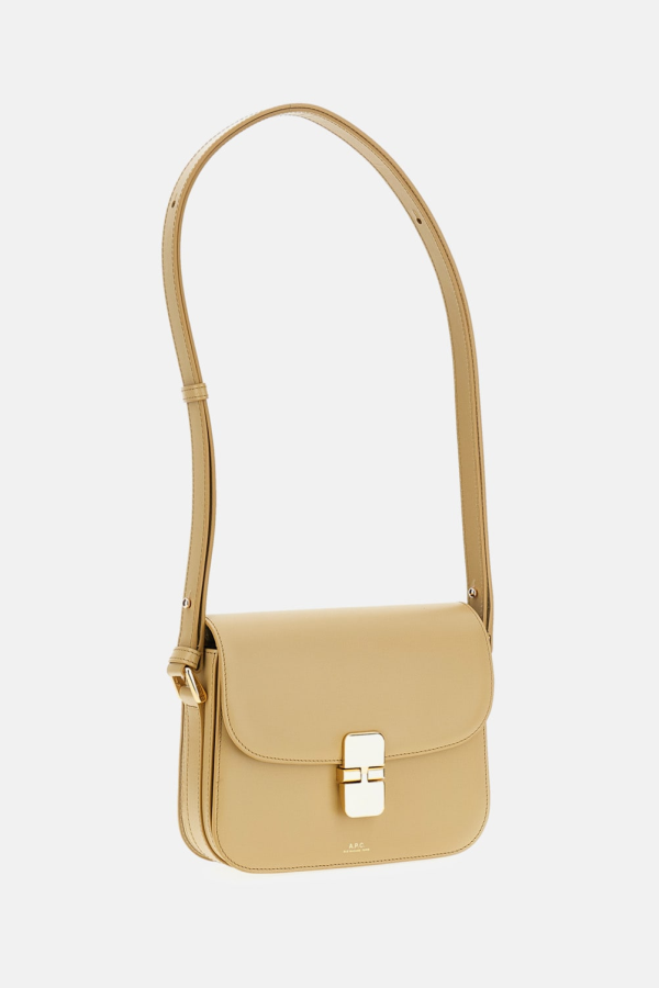 A.P.C. Grace Small Bag - Beige