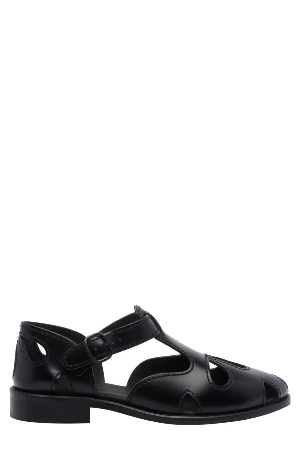 Hereu Floreta Slim Sandals - Black