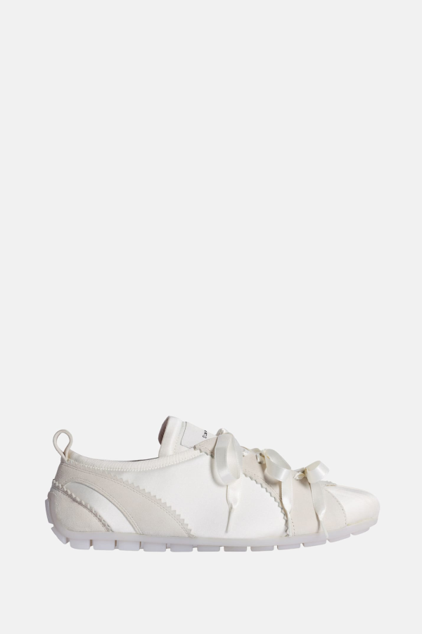 Simone Rocha Ballerina Grip Trainer Sneakers - White