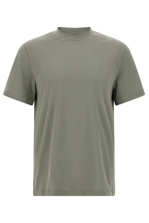 Brioni Carbonated Cotton T-shirt T-Shirt - Green