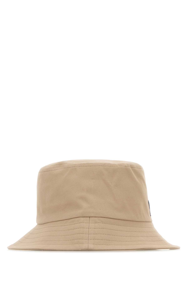 Ami Alexandre Mattiussi Cotton Bucket Hat - Beige Taupe