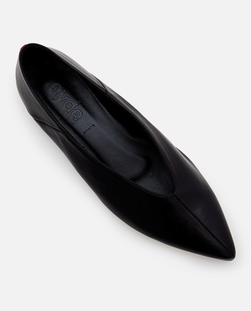 aeyd Moa Ballet Flats - Black