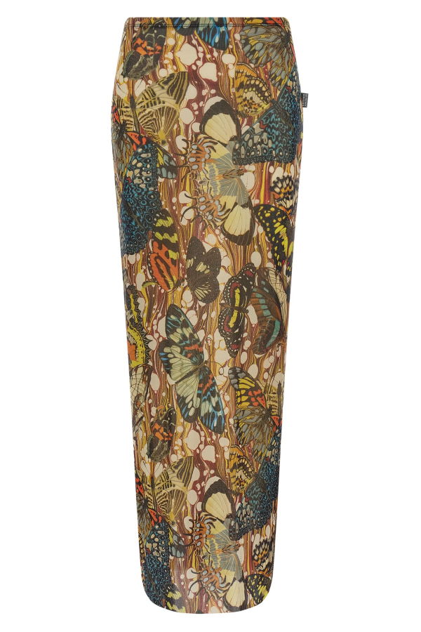 Jean Paul Gaultier Re-Edition The Yellow Butterfly Skirt - Multicolor
