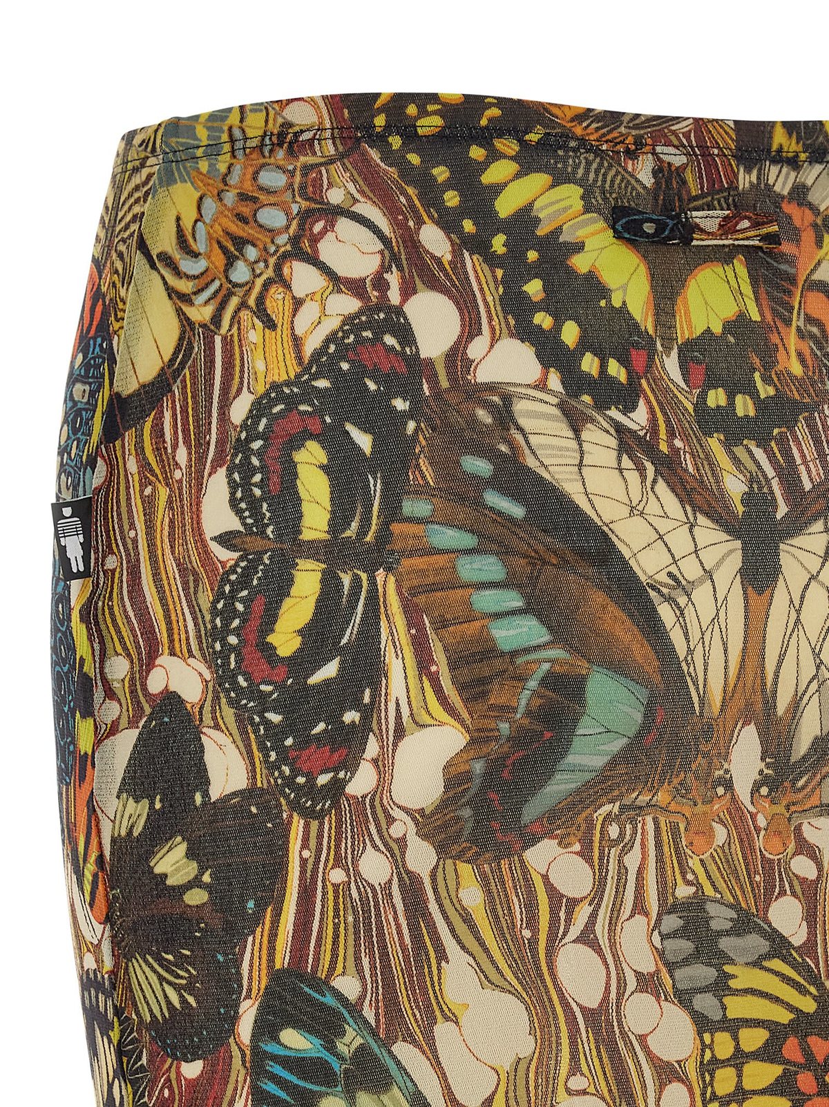 Jean Paul Gaultier Re-Edition The Yellow Butterfly Skirt - Multicolor - Image 4 of 4