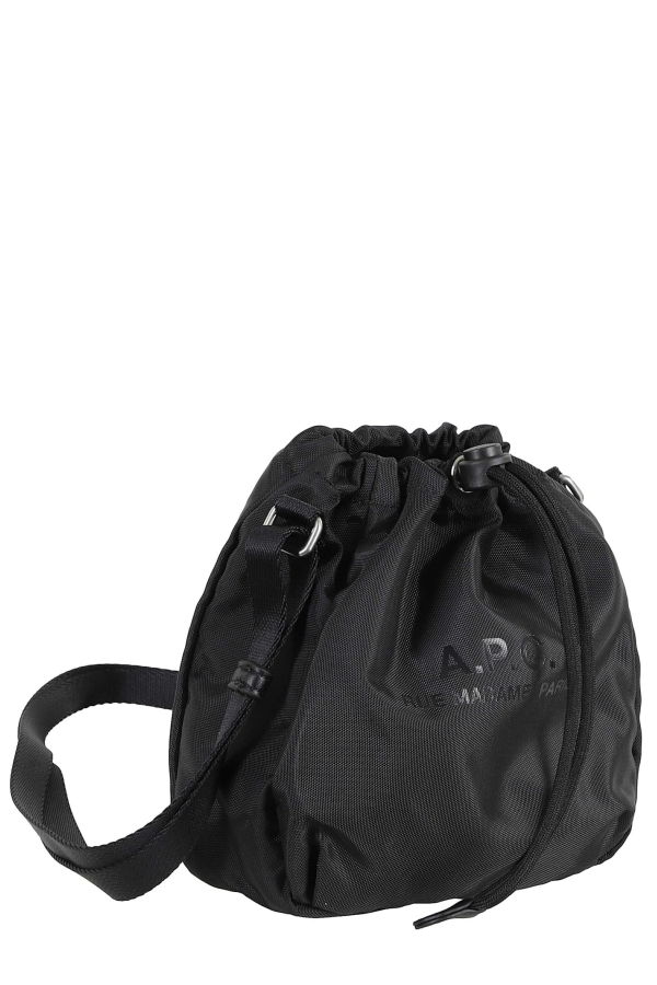 A.P.C. Crossbody Pouch Backstage Shoulder Bag - Black