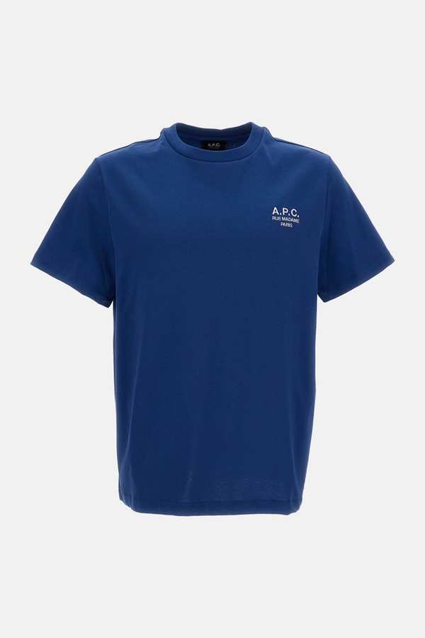 A.P.C. T-shirt Standard Rue Madame Tee - Blue