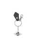 Vivienne Westwood 3D Orb Keyring - Black - Thumbnail 1
