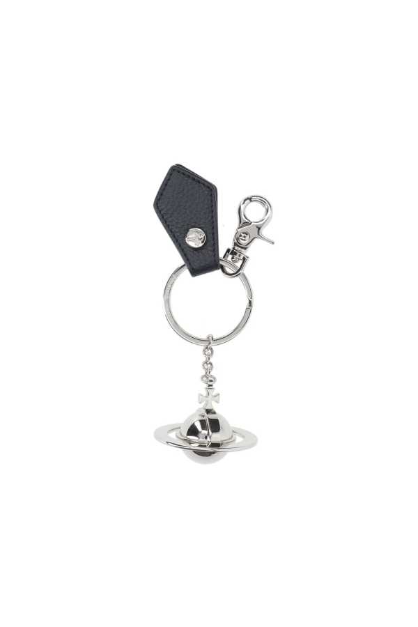 Vivienne Westwood 3D Orb Keyring - Black