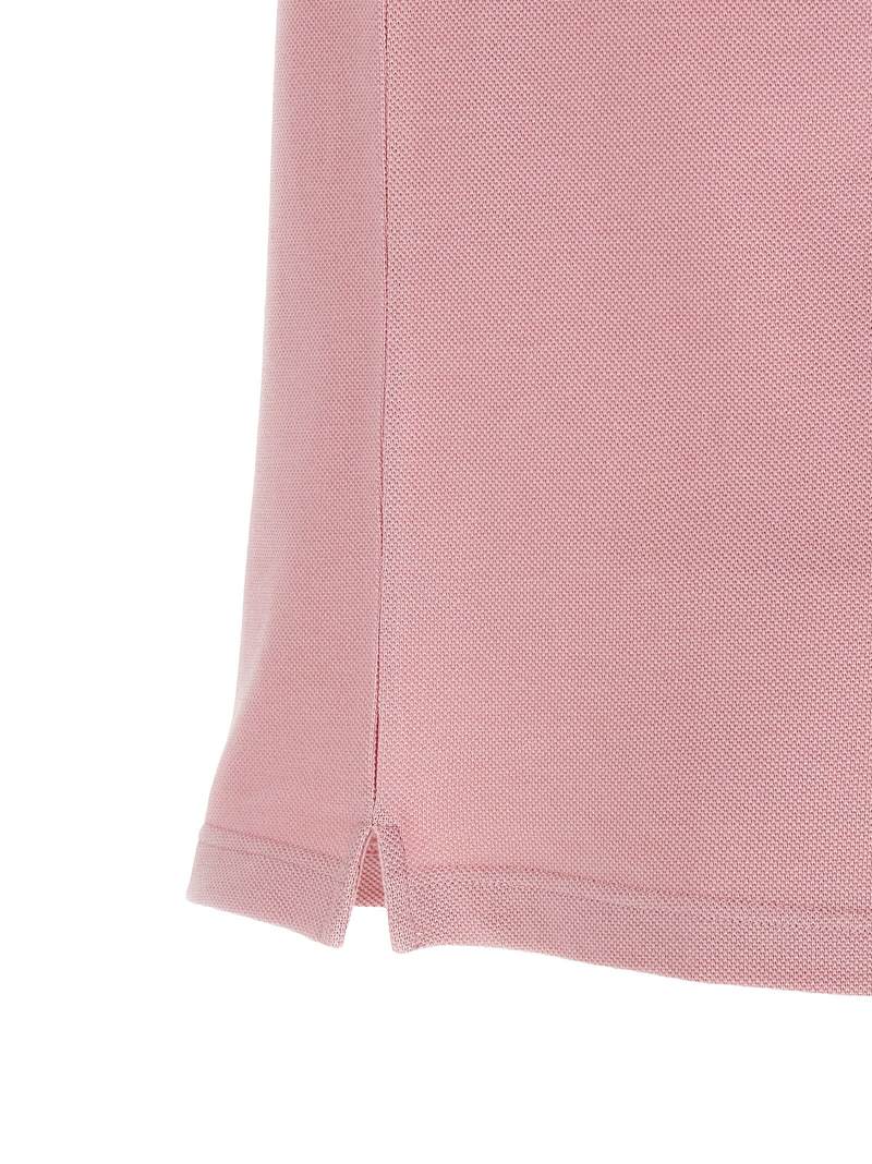 Marni Piqu Cotton Polo Shirt - Pink