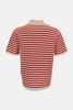 A.P.C. Eliot Striped Polo Shirt - Ecru/Red - Thumbnail 2