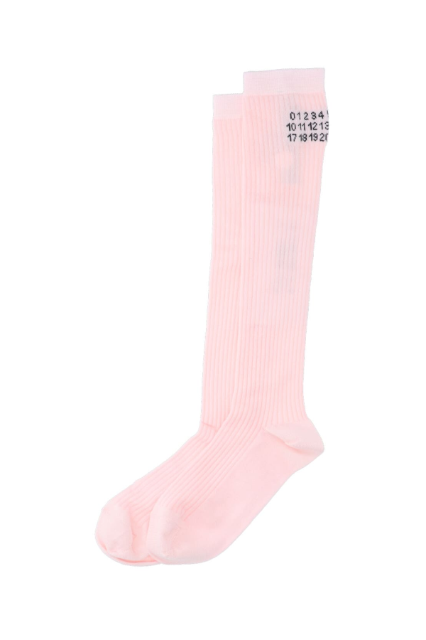 MM6 Maison Margiela Numeric Socks - Pink