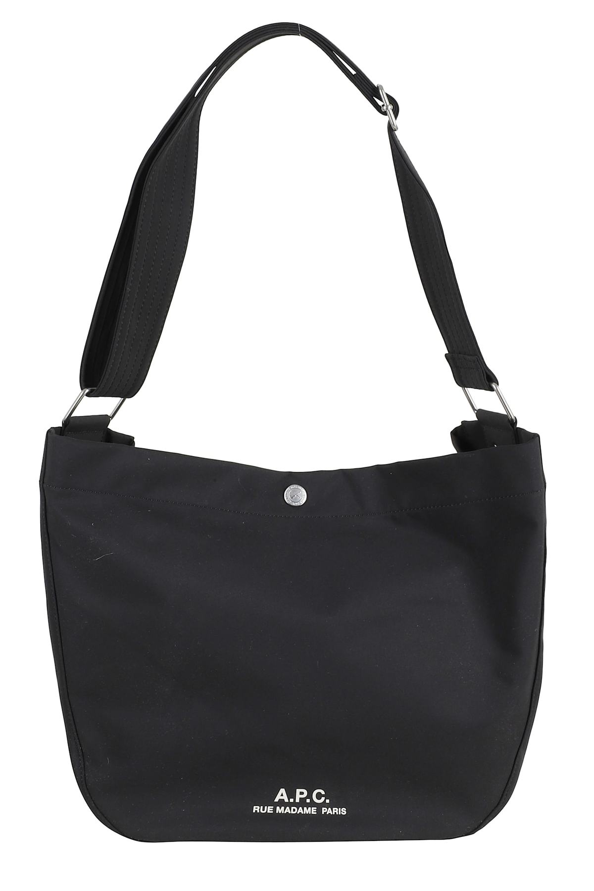 A.P.C. Besace Journal Shoulder Bag - Black - Image 1 of 3