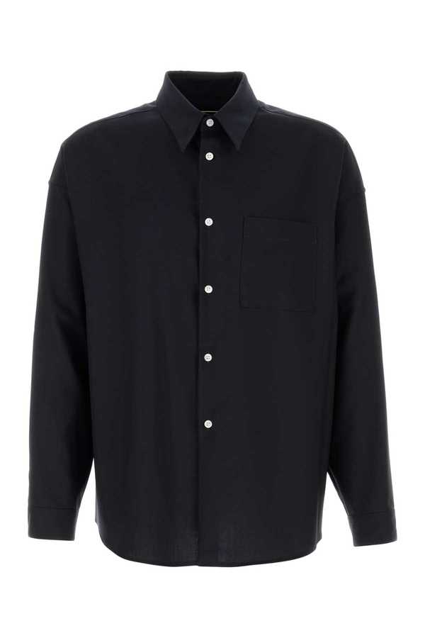 Marni Midnight Blue Twill Shirt - Midnight Blue