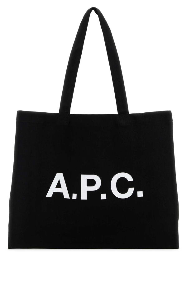 A.P.C. Diane Canvas Tote Bag - Black