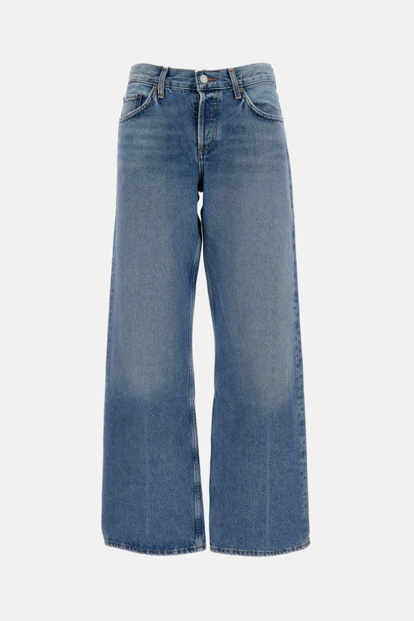 AGOLDE Low Rise Loose In Vault Jeans - Light Blue