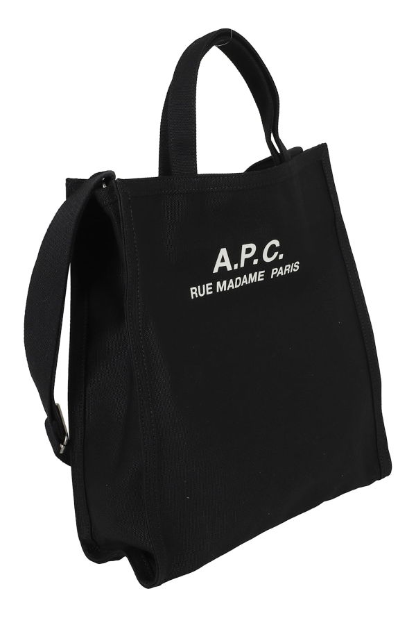 A.P.C. Cabas Recuperation Shoulder Bag - Black