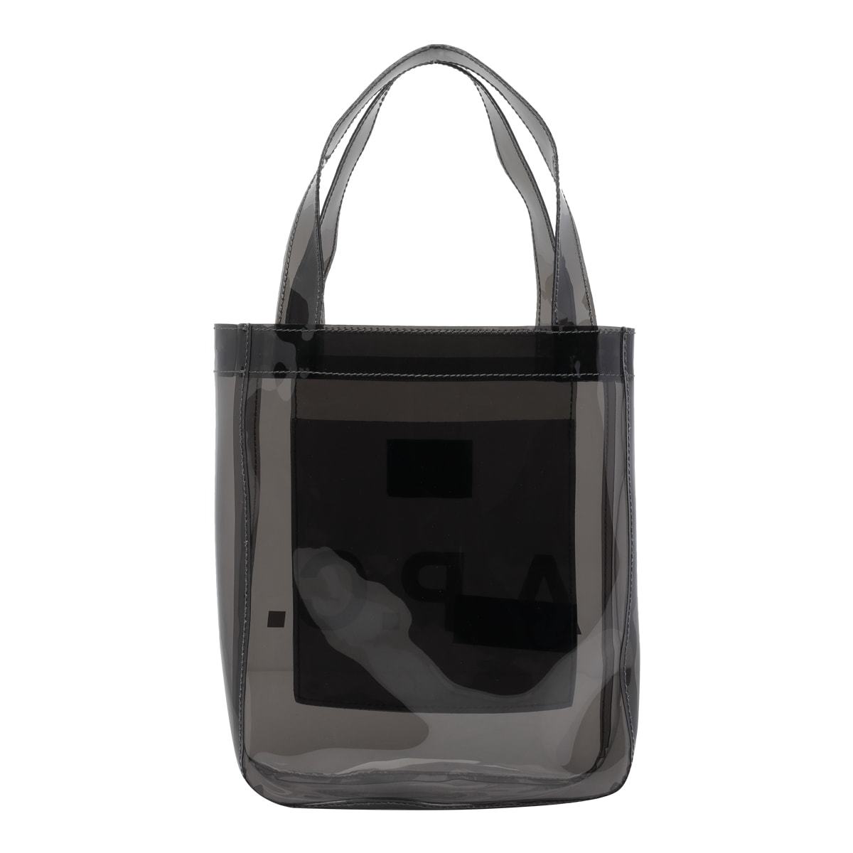 A.P.C. Small Lou Tote Bag - Gray - Image 3 of 4