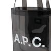 A.P.C. Small Lou Tote Bag - Gray - Thumbnail 4