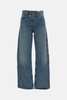 AGOLDE Arc Criss Cross Jeans - Blue - Thumbnail 1