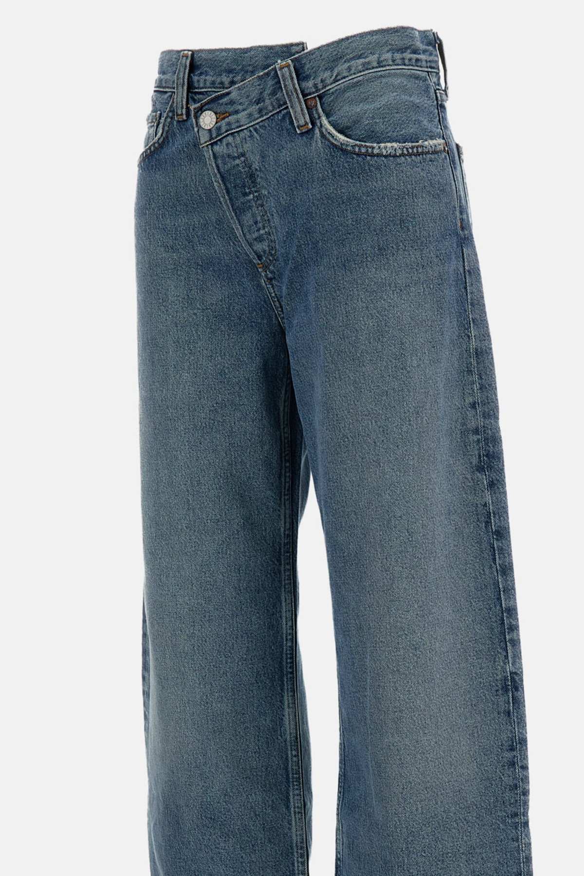 AGOLDE Arc Criss Cross Jeans - Blue - Image 3 of 3