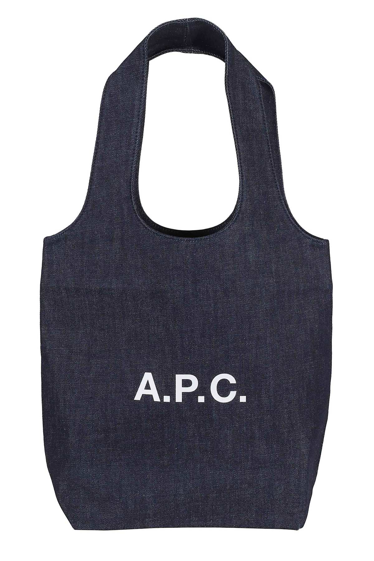 A.P.C. Tote Ninon Small Tote Bag - Iai Indigo - Image 1 of 3