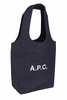 A.P.C. Tote Ninon Small Tote Bag - Iai Indigo - Thumbnail 2