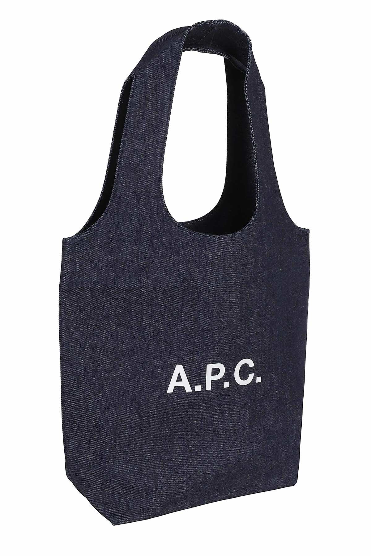 A.P.C. Tote Ninon Small Tote Bag - Iai Indigo - Image 2 of 3