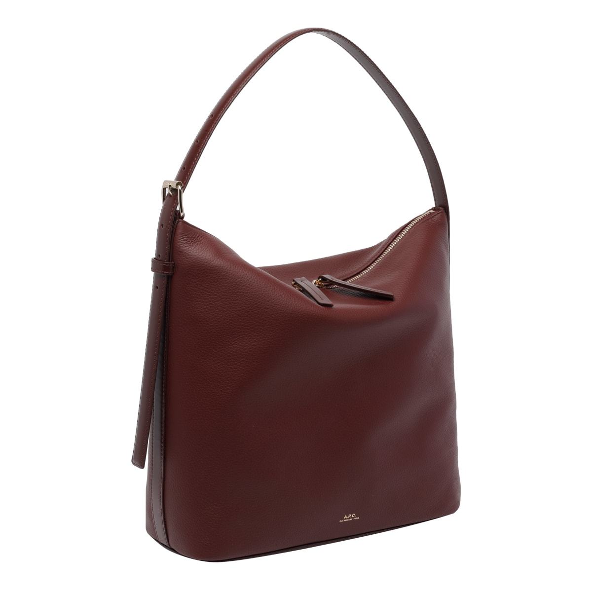 A.P.C. Vera Shoulder Bag - Red - Image 2 of 4