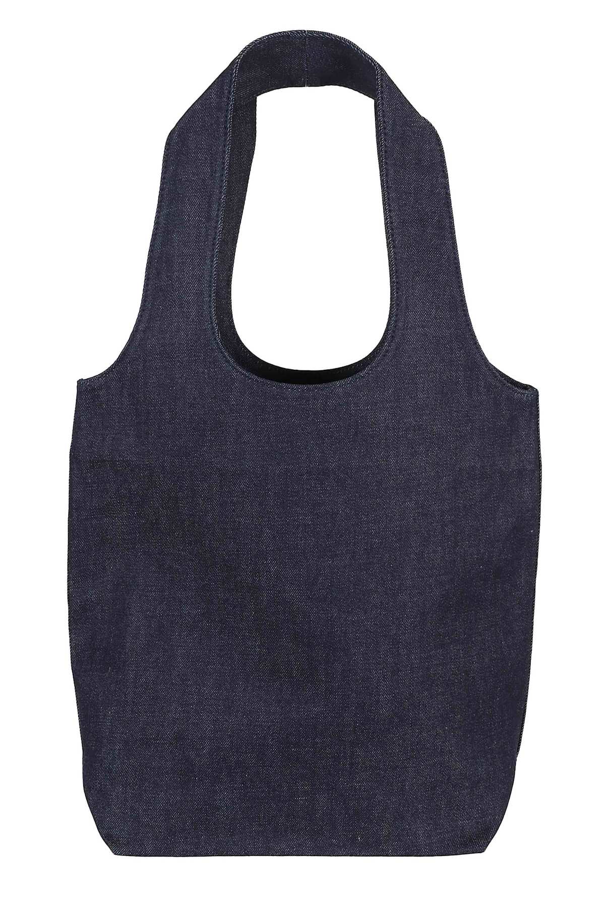A.P.C. Tote Ninon Small Tote Bag - Iai Indigo - Image 3 of 3