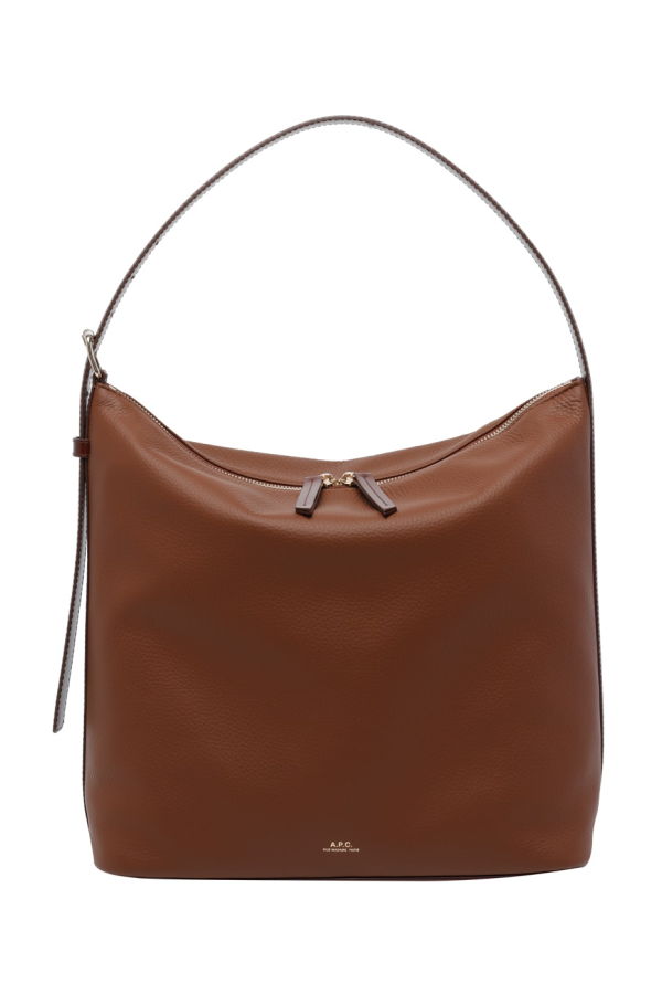 A.P.C. Vera Shoulder Bag - Brown