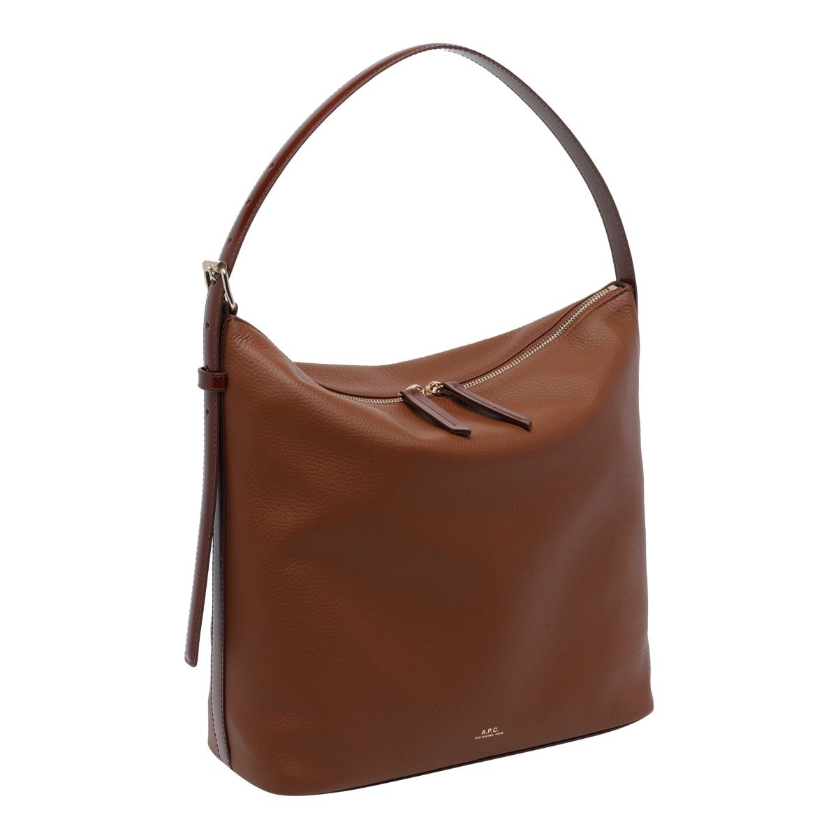 A.P.C. Vera Shoulder Bag - Brown - Image 2 of 4