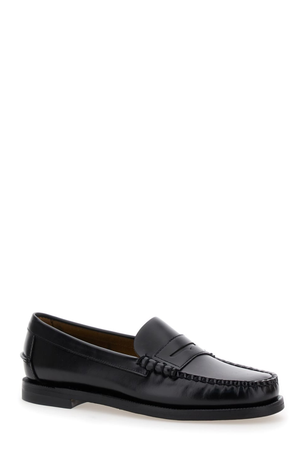 Sebago Pull-On Loafers - Black