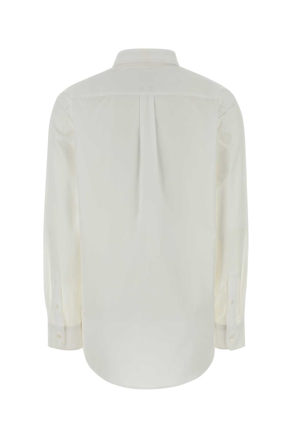 A.P.C. White Poplin Shirt - Image 2 of 2