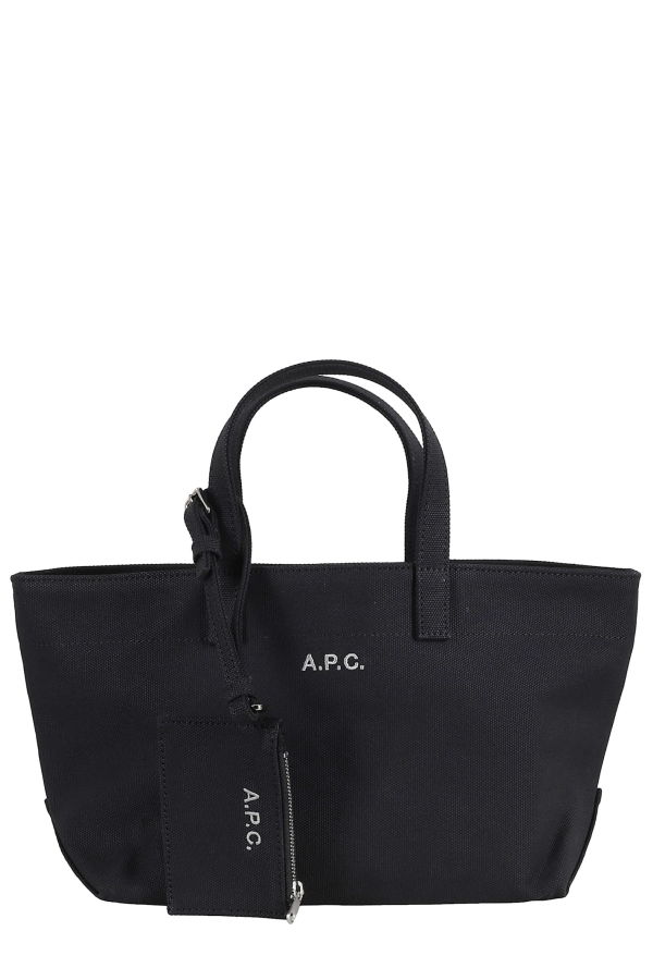 A.P.C. Le Drummer Toile Small Tote Bag - Black